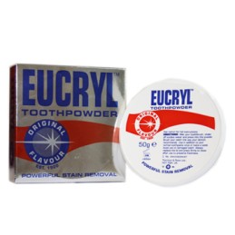 EUCRYL Bělící prášek na zuby ORIGINAL 50g