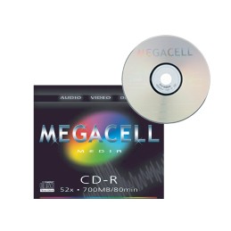 MEGACELL CD-R 80min, SLIM BOX 700MB