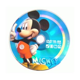 DISNEY DVD-R 4,7GB/8x CAKE BOX 10ks Myšák Mickey