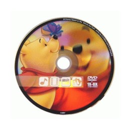 DISNEY DVD-R 4,7GB/8x CAKE BOX 10ks Medvídek Pú