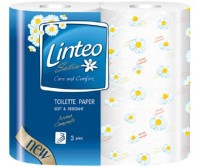 LINTEO Toaletní papír Heřmánek 4x16m-3vrs