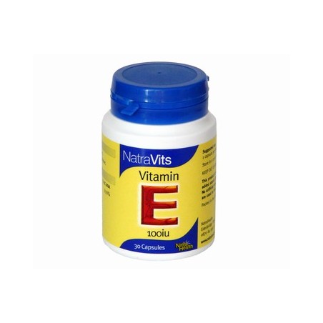 NATRAVITS Vitamin E 100mg 30 kapslí