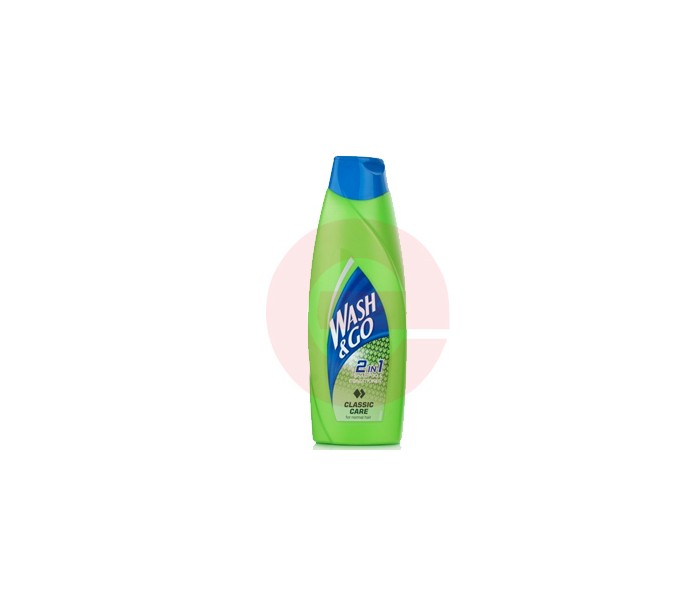 WASH N GO Vlasový šampon 200ml CLASSIC 2IN1