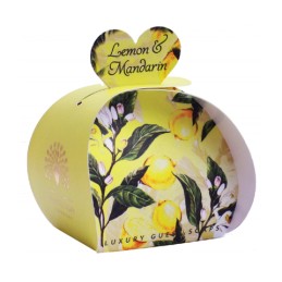 ENGLISH SOAP Mýdlo parfémové 60g LEMON MANDARIN