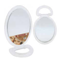 ELINA Zrcadlo normální+zvětšovací 23x15cm+stojánek