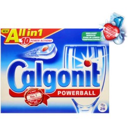 CALGONIT POWERBALL All in 1 tablety 28ks REGULAR
