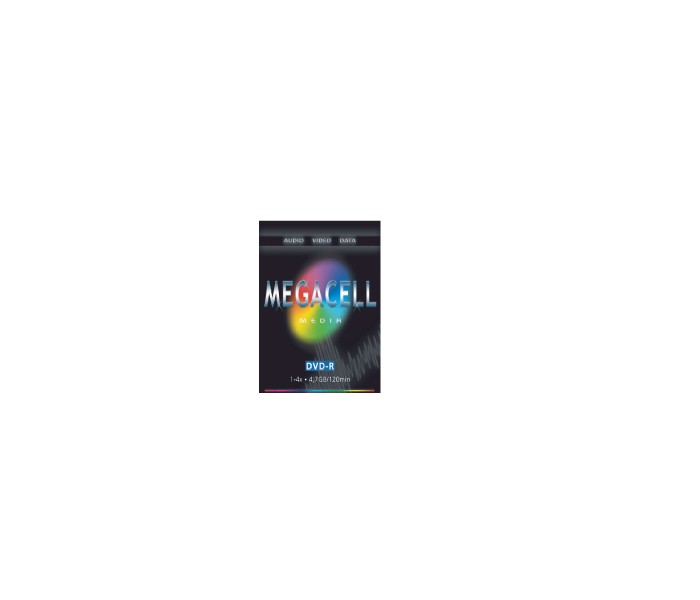 MEGACELL DVD-R (4x SPEED) 4,7MB