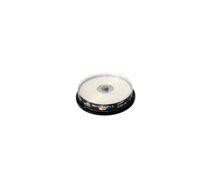 MEGACELL CD-R 80min, CAKE BOX 10ks 700MB
