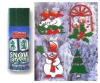 CHRISTMAS TRADITIONS Sníh spray 150ml Zelený