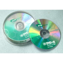 BRTECH DVD+R 4,7GB/120min (8x SPEED) CAKE BOX 10