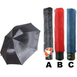 Deštník mini skládací bordó / černý / modrý