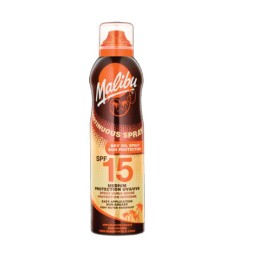 MALIBU Opalovací suchý olej spray 175ml SPF15