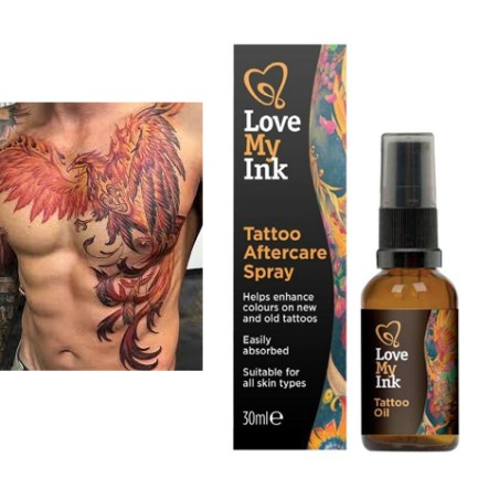 LOVE MY INK Spray na tetování Aftercare 30ml